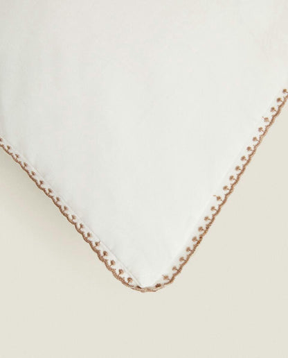 TOPSTITCHED PILLOWCASE