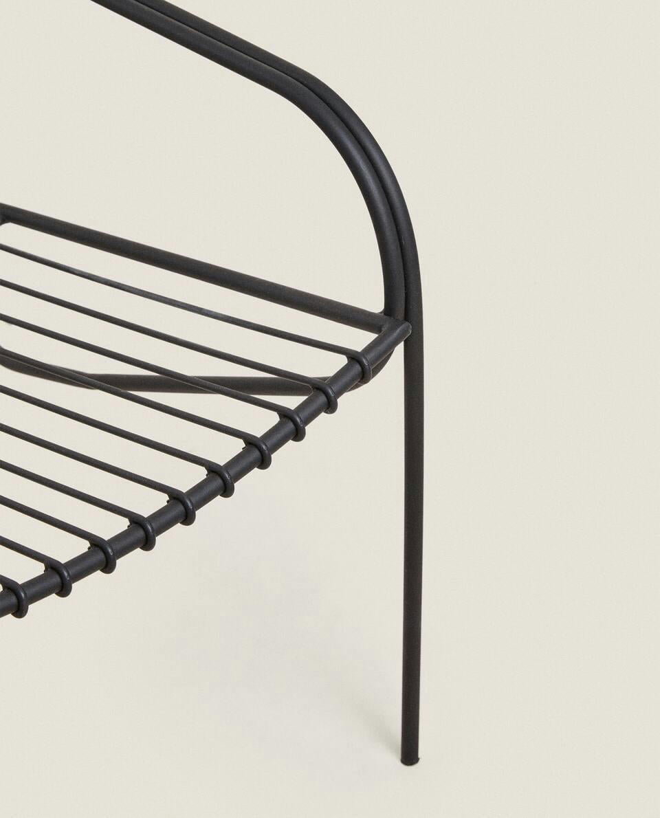 OUTDOOR METAL ARMCHAIR