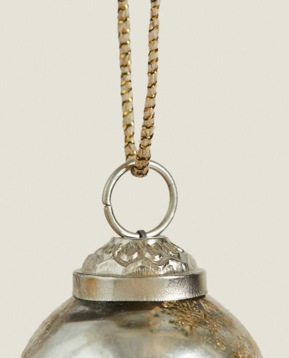 PACK OF CHRISTMAS BAUBLE DECORATIONS (PACK OF 6)