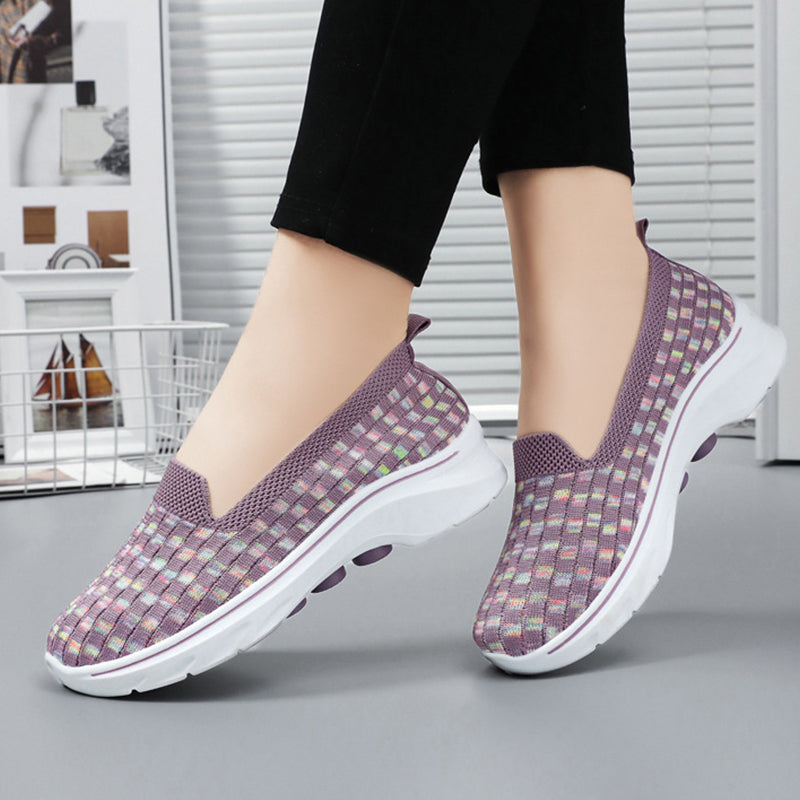 🔥Last Day Promotion 50% OFF - Women's Super Comfortable Breathable Soft Sole Orthopaedic Walking Shoes