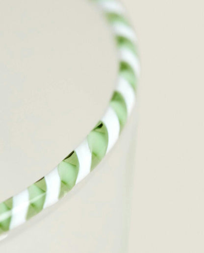 CANDY CANE TUMBLER AND BOWL SET