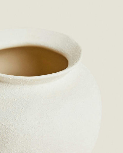 ROUGH EARTHENWARE VASE