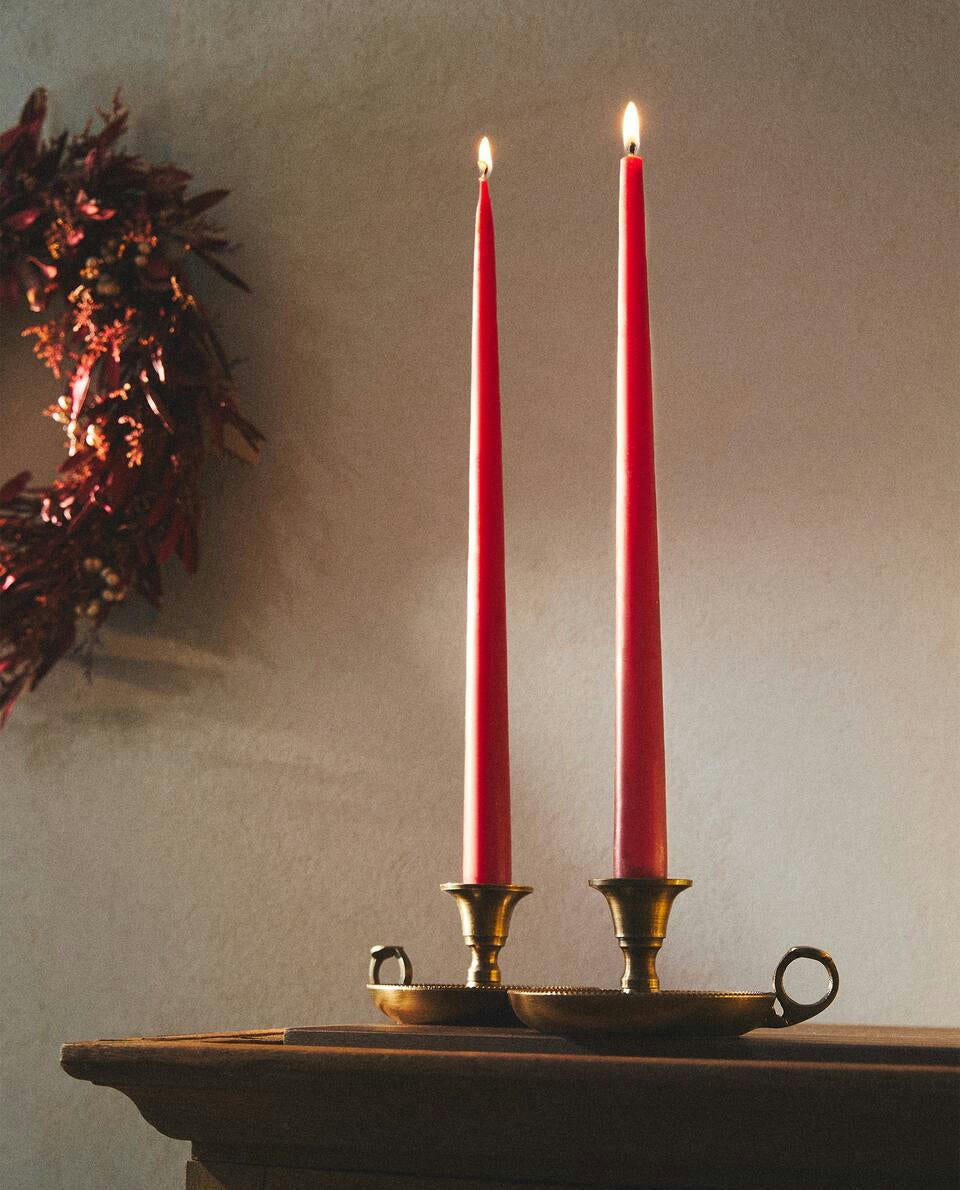 PACK OF CHRISTMAS CANDLES (PACK OF 2)