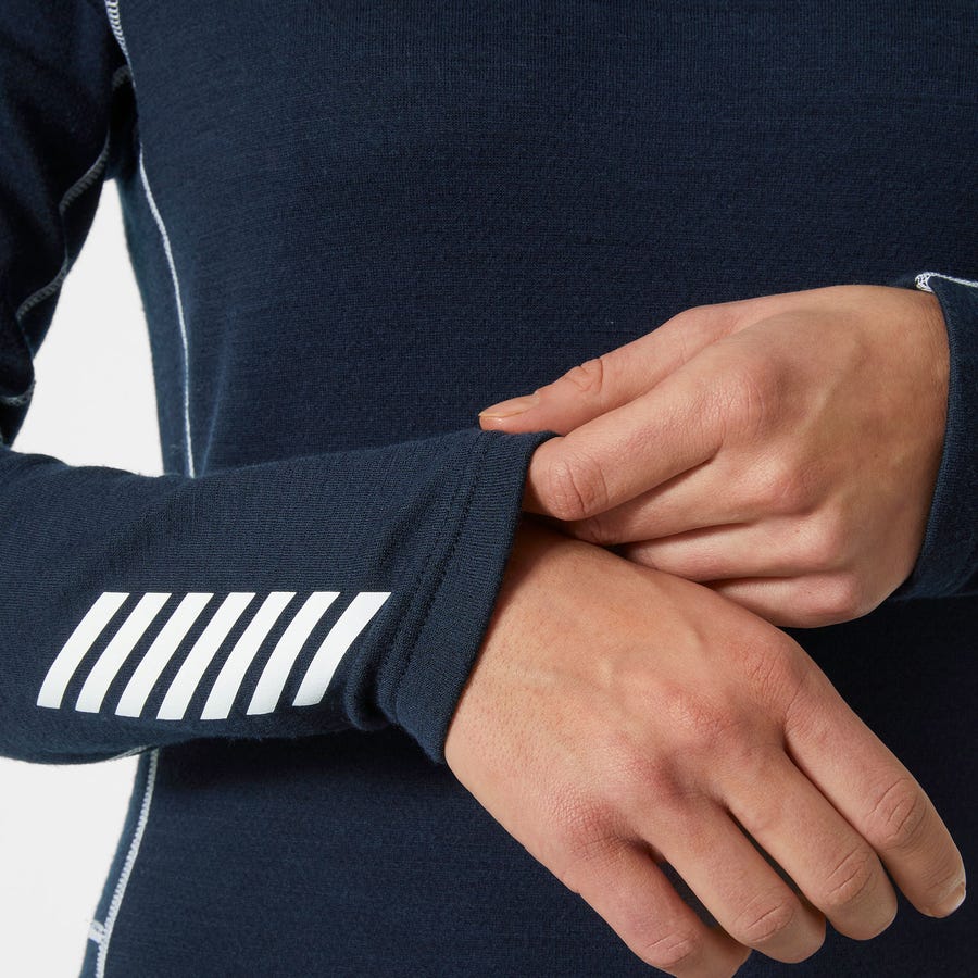 Women's LIFA Merino Midweight Crew Base Layer