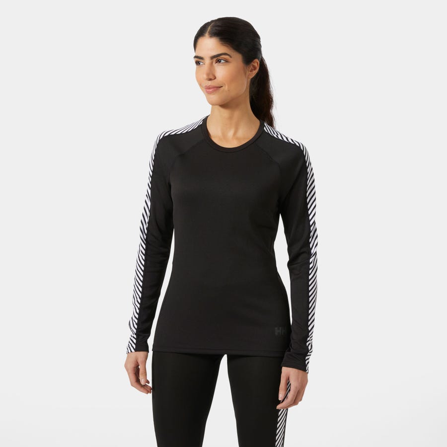 Women's LIFA ACTIVE Stripe Crew Base Layer