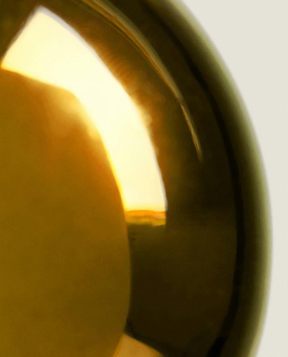 SPARKLY GLASS CHRISTMAS BAUBLE DECORATION