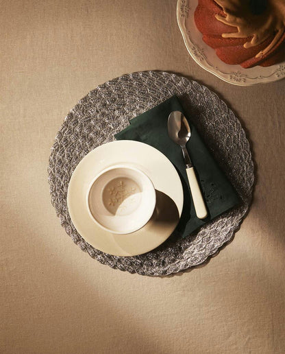 PACK OF BRAIDED CHRISTMAS PLACEMATS (PACK OF 2)