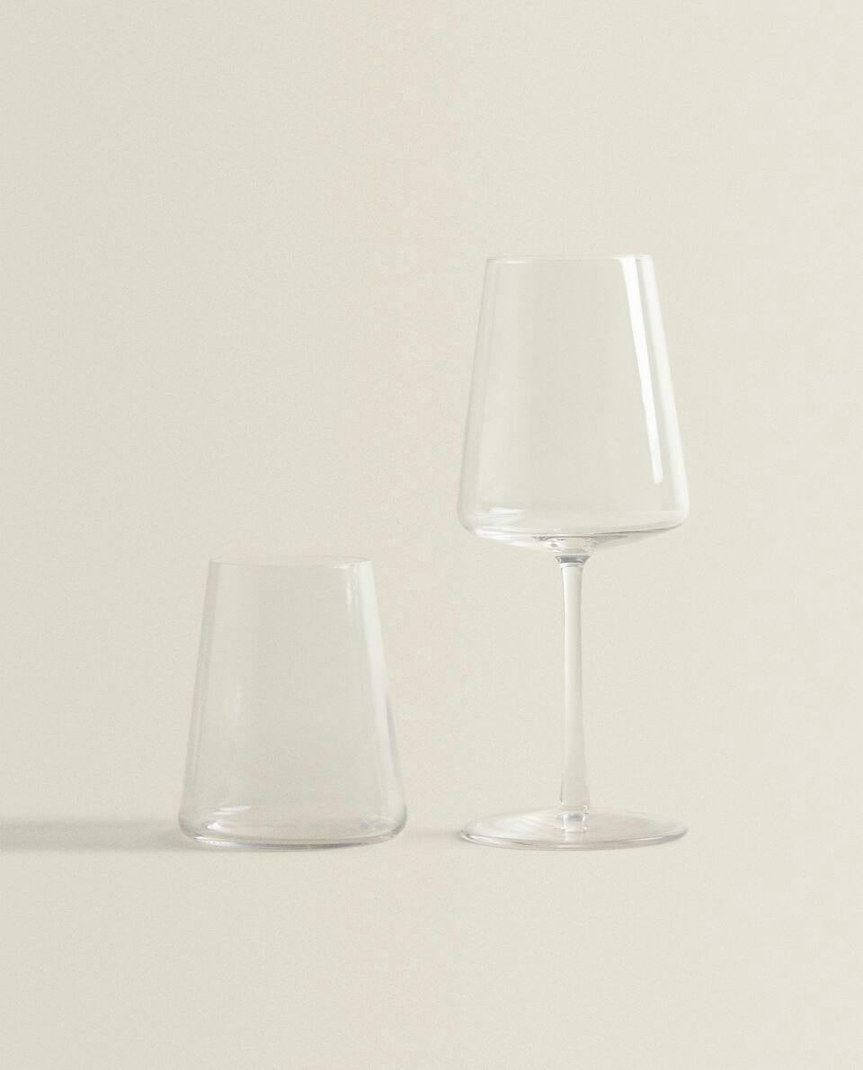 VASO CRISTALIN  CONICO VENECIA