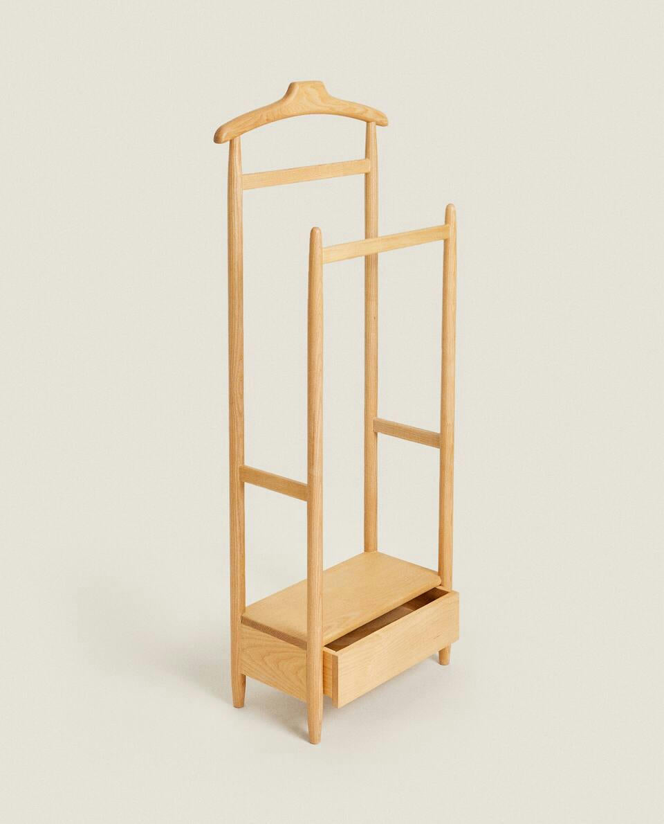 ASH WOOD VALET STAND