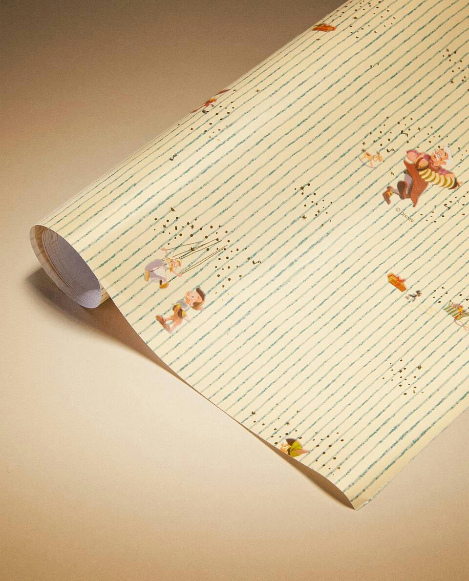 CHILDREN’S PINOCCHIO  DISNEY CHRISTMAS WRAPPING PAPER