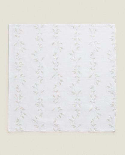 PACK OF CHRISTMAS LEAF COTTON NAPKINS (PACK OF 2)