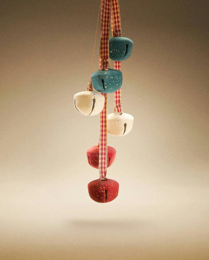 SLEIGH BELL CASCADE CHRISTMAS DECORATION