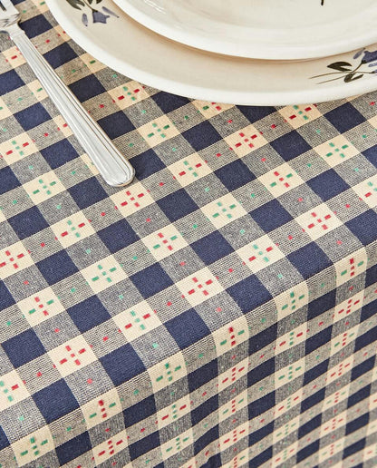 CHRISTMAS CHECK TABLECLOTH