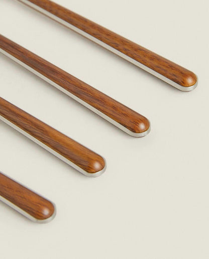 BOX 4 FORKS WITH ROUND HANDLE DETAIL