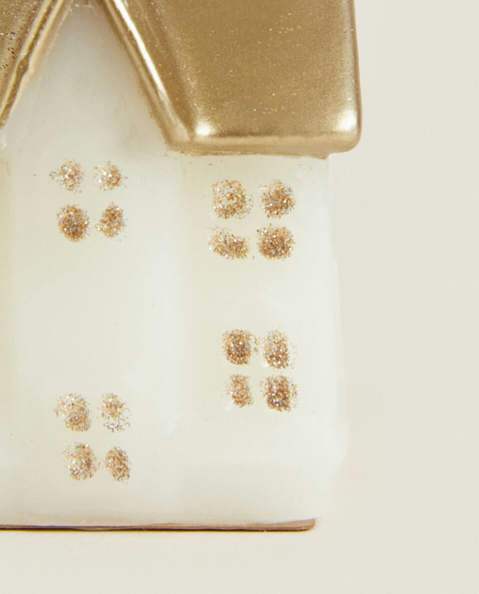 CHRISTMAS HOUSE DECORATIVE CANDLE