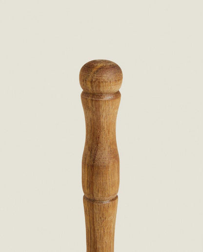 ACACIA WOOD ROLL HOLDER