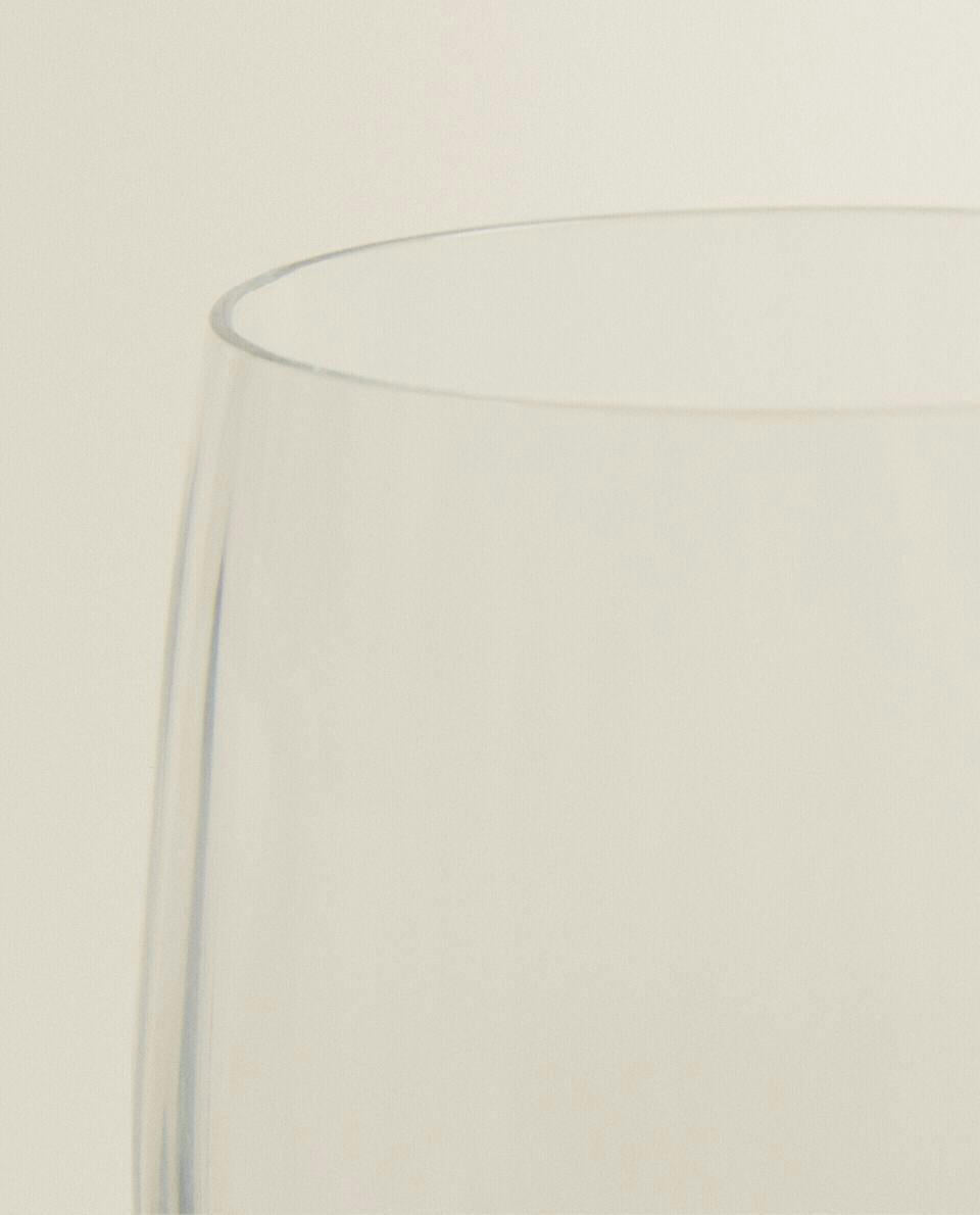 BOHEMIA CRYSTAL TUMBLER WITH LINES