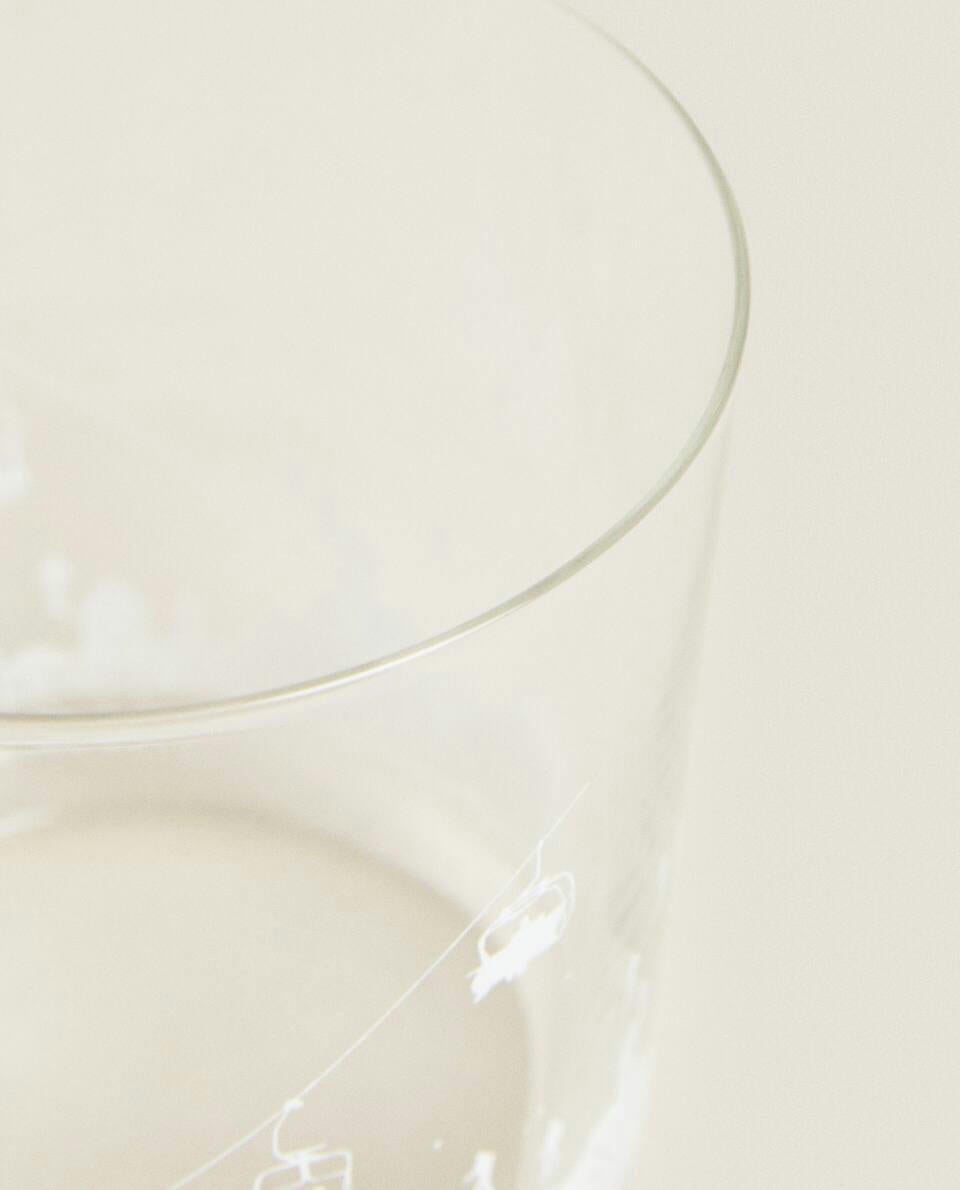 CHRISTMAS SKI SLOPE TRANSFER TUMBLER