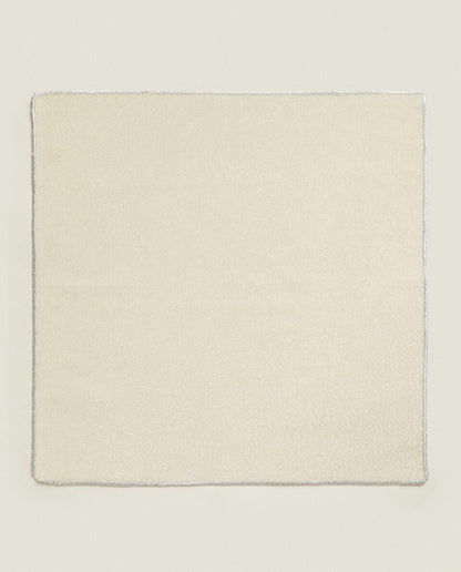 PACK OF GLITTERY COTTON CHRISTMAS NAPKINS (PACK OF 2)