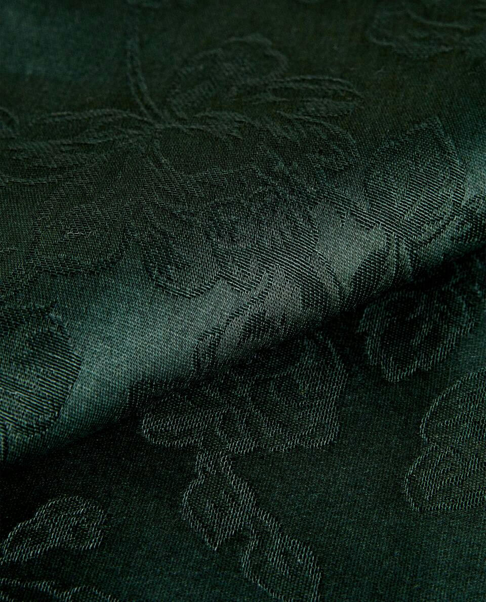 PACK OF CHRISTMAS FLORAL JACQUARD NAPKINS (PACK OF 2)