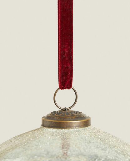 TEXTURED CHRISTMAS DECORATION