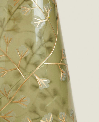 GLASS LED LIGHT CHRISTMAS TREE DECORATION