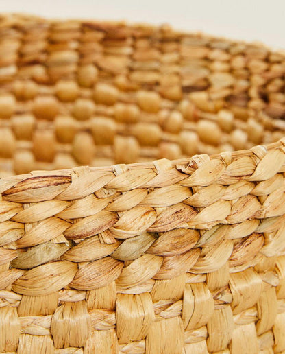 STRIPED ROUND BASKET