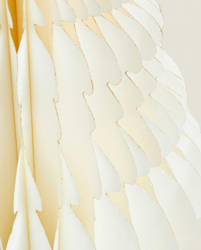 LARGE DECORATIVE PAPER CHRISTMAS TREE WITH BASE