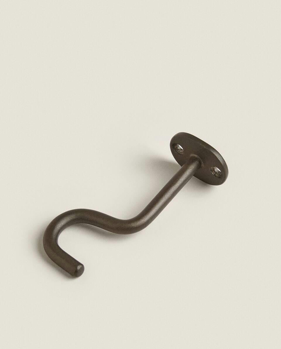 METALLIC CURTAIN RAIL HOOK