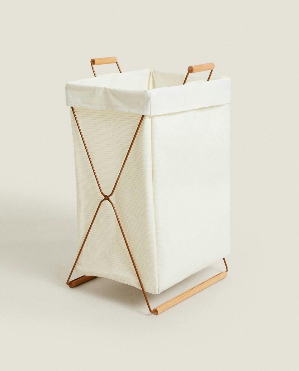 FOLDABLE LAUNDRY BASKET