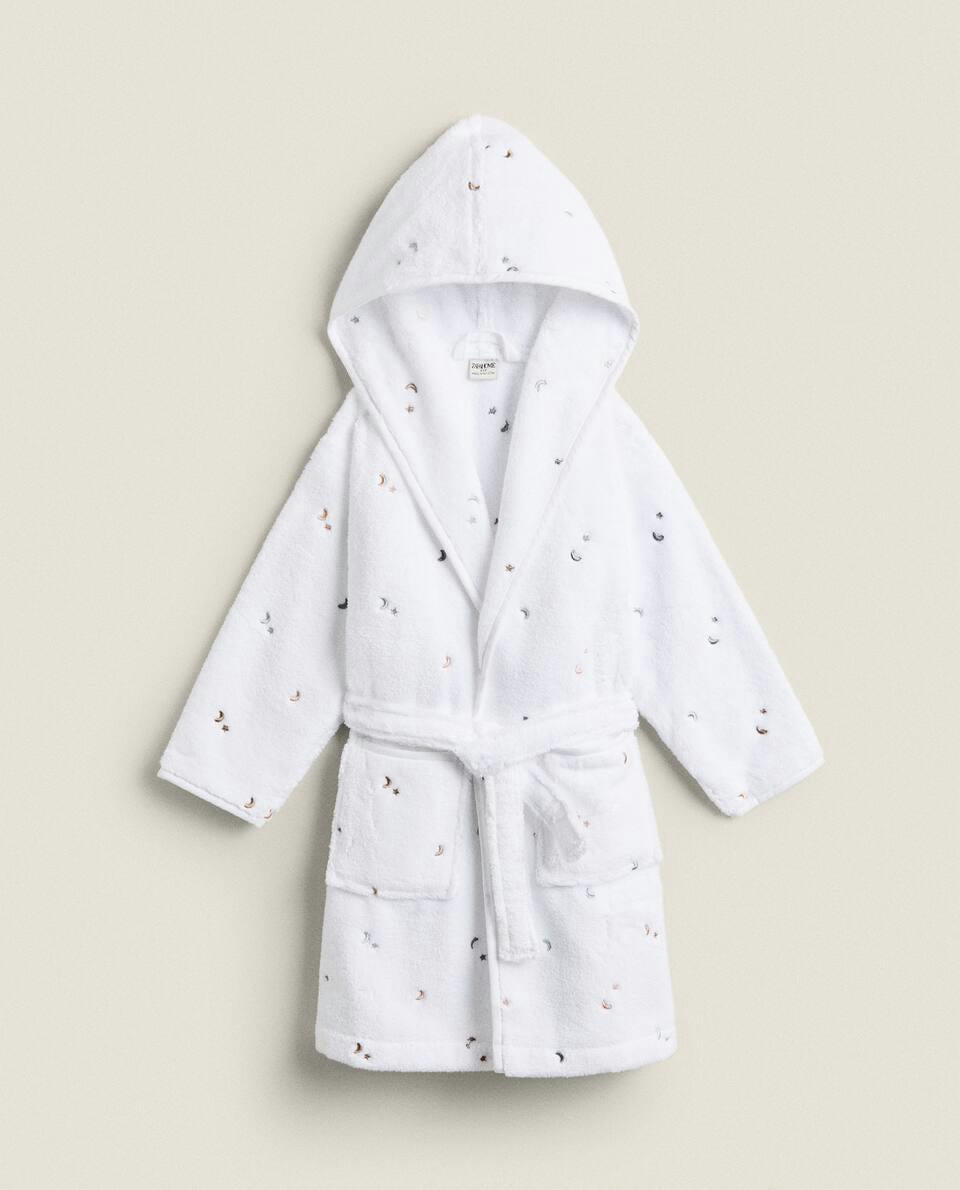 CHILDREN'S MOON BATHROBE