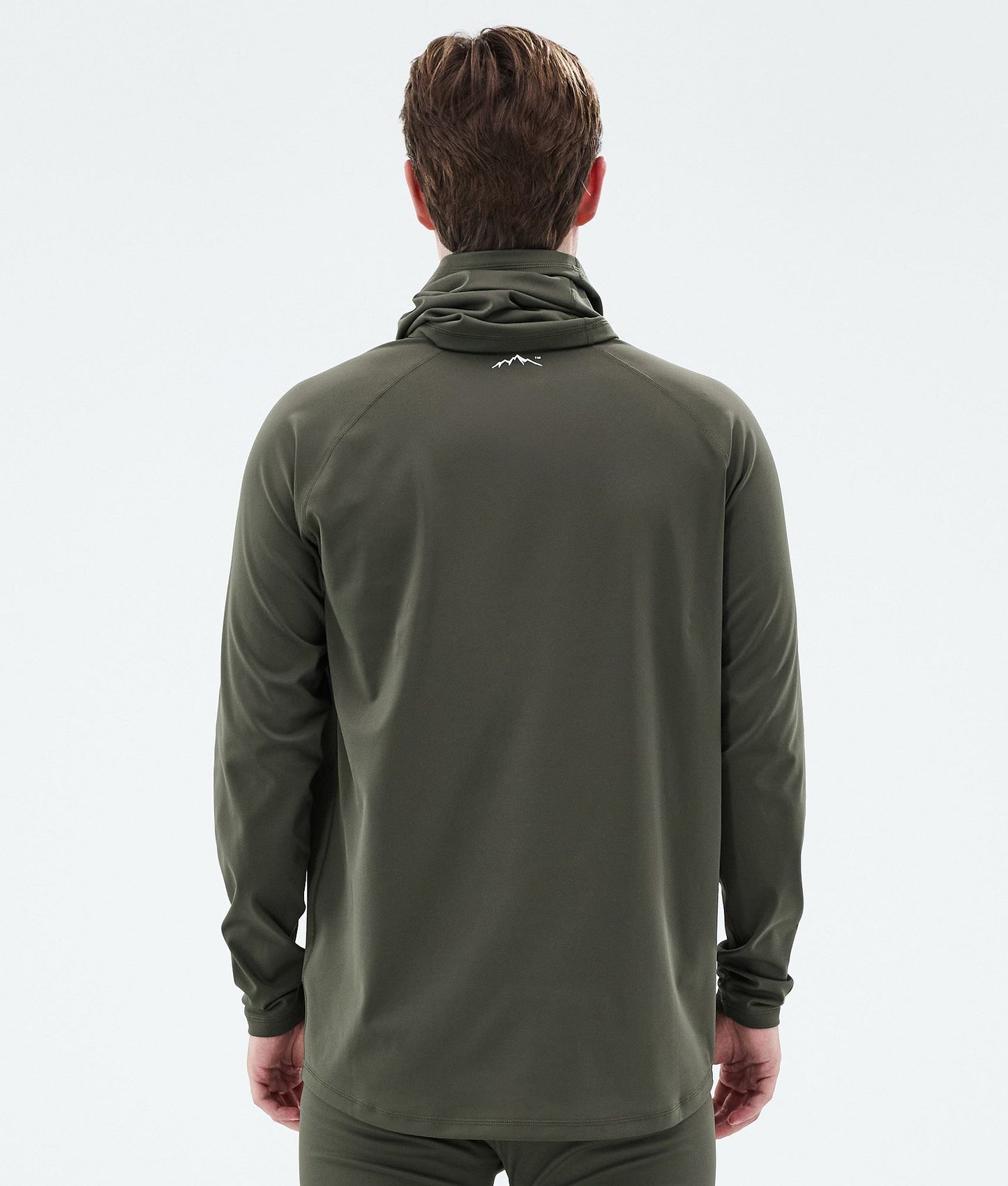 Base Layer Top For Men 2X-Up Olive Green