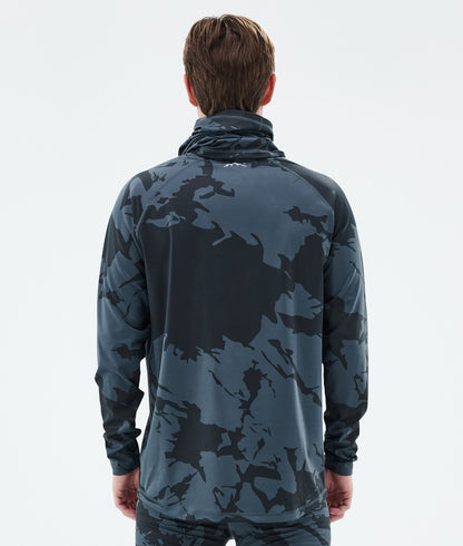 Base Layer Top For Men 2X-Up Metal Blue Camo