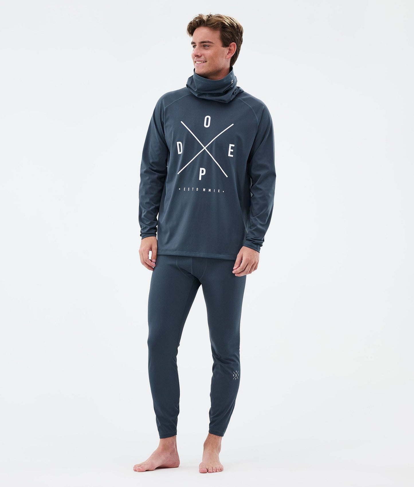 Base Layer Pant For Men 2X-Up Metal Blue