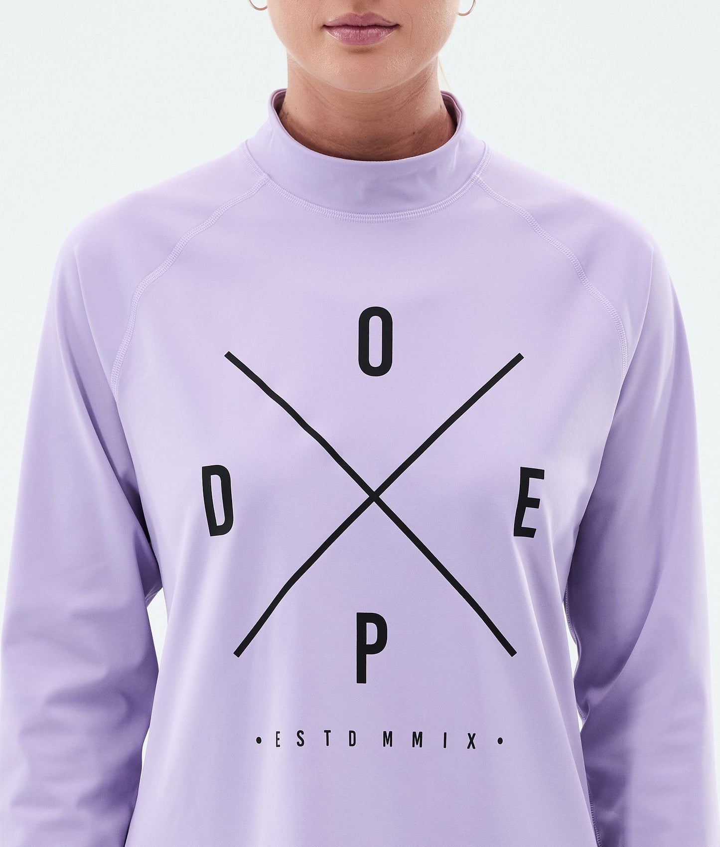 Base Layer Top For Women 2X-Up Faded Violet