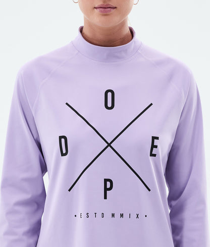 Base Layer Top For Women 2X-Up Faded Violet