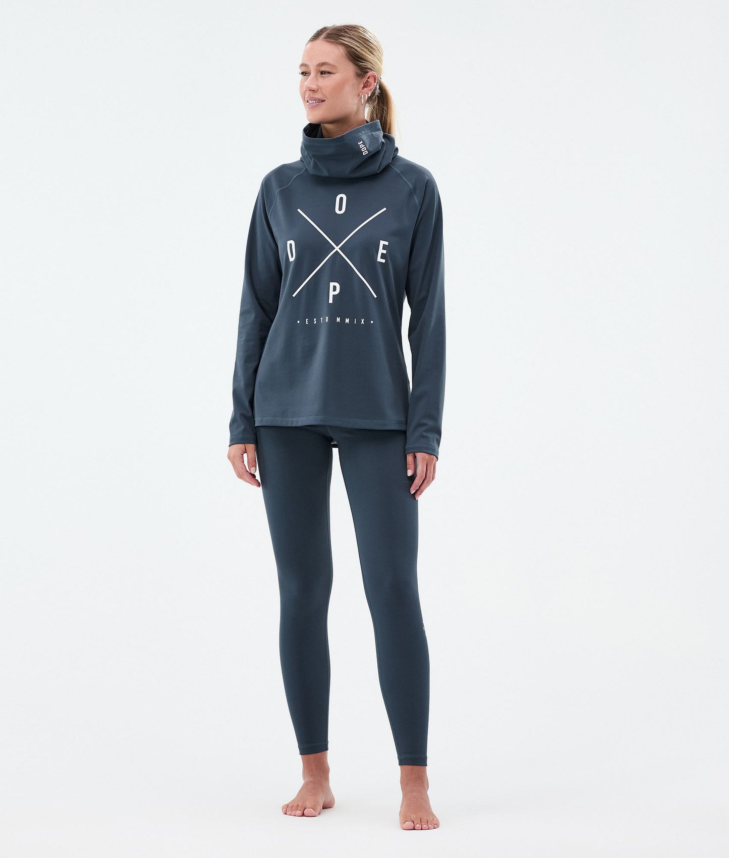 Base Layer Pant For Women 2X-Up Metal Blue