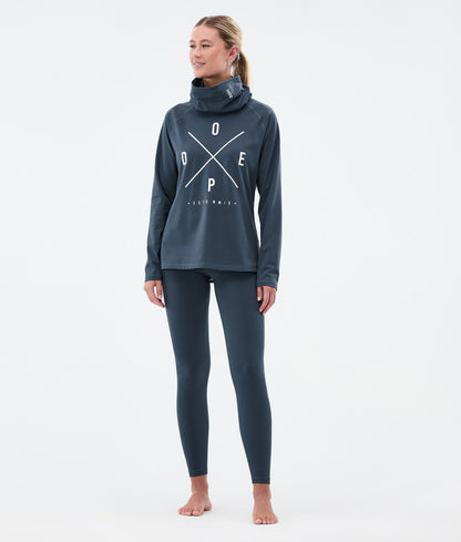 Base Layer Pant For Women 2X-Up Metal Blue