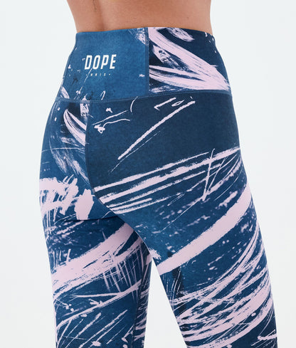 Base Layer Pant For Women 2X-Up Carvings Pink