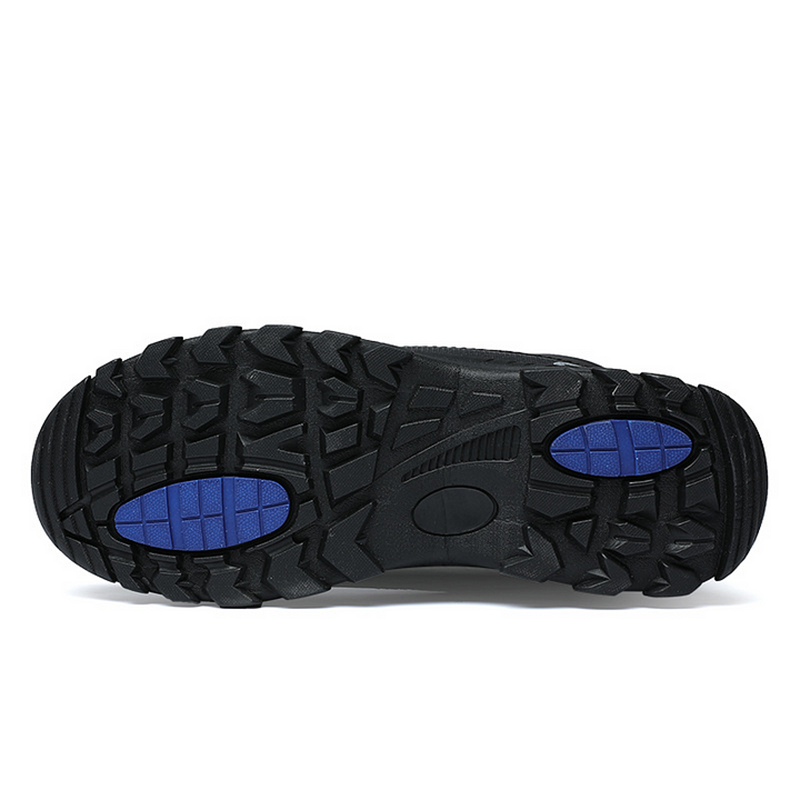 (Limited Time 70% Discount Event) Men's 2024 Winter New Ankle Support Wide Toe Snow Boots Orthopedic Arch Support Warm Anti-puncture Waterproof Non-slip Hiking Boots