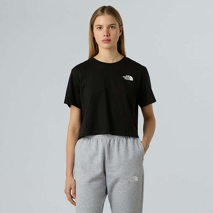 Women's Cropped Simple Dome T-Shirt