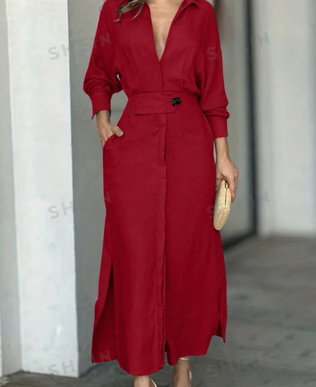 2025 Solid color maxi dress  (Upgraded Version)